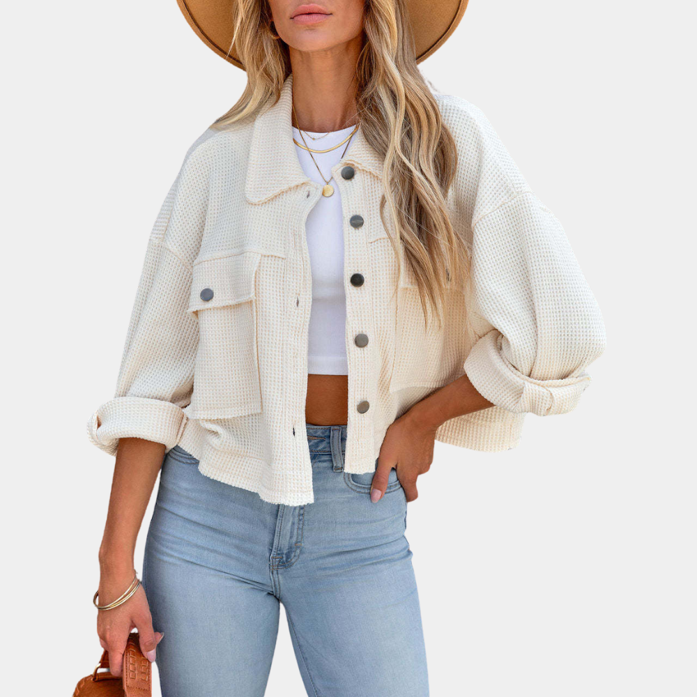 Valenzora | Trendy summer jacket with pockets