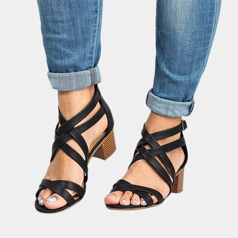 Valenzora | Elegant women's heeled sandals that add a touch of class
