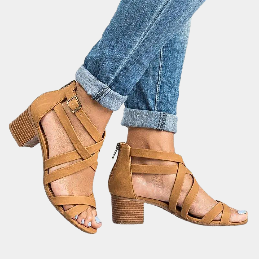 Valenzora | Elegant women's heeled sandals that add a touch of class