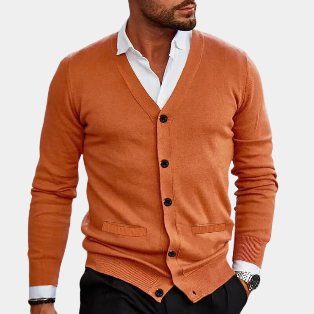 Valenzora | Lässiger Cardigan mit Knöpfen