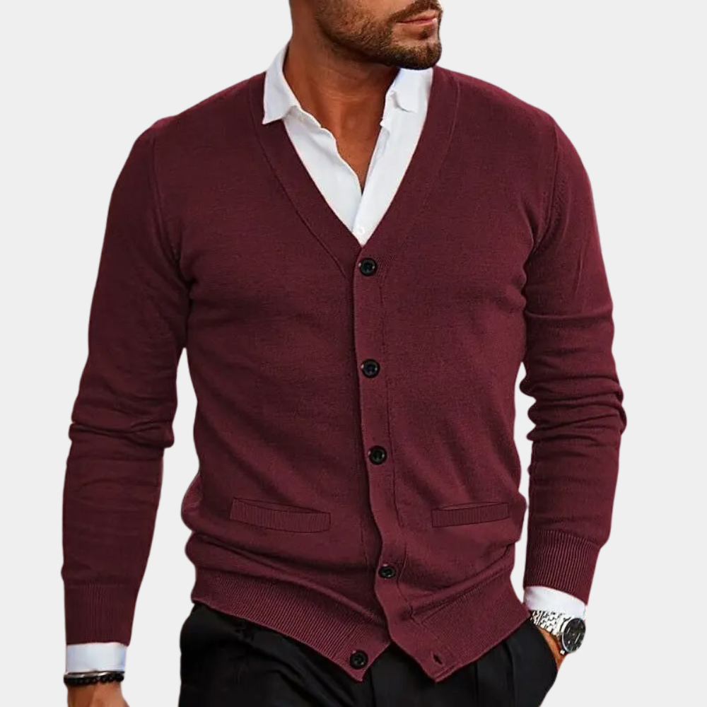 Valenzora | Lässiger Cardigan mit Knöpfen