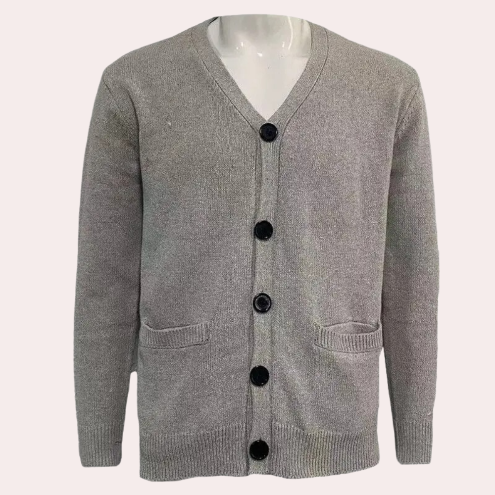 Valenzora | Lässiger Cardigan mit Knöpfen