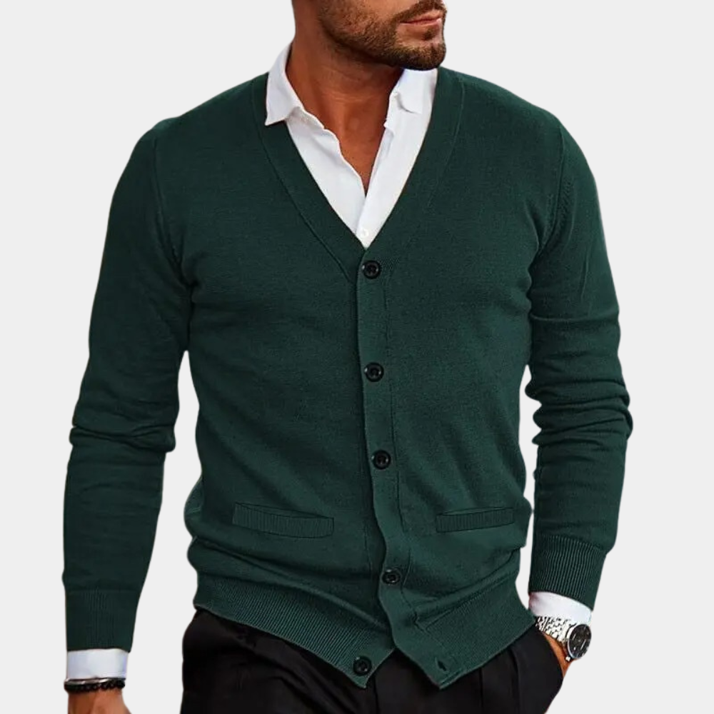 Valenzora | Lässiger Cardigan mit Knöpfen