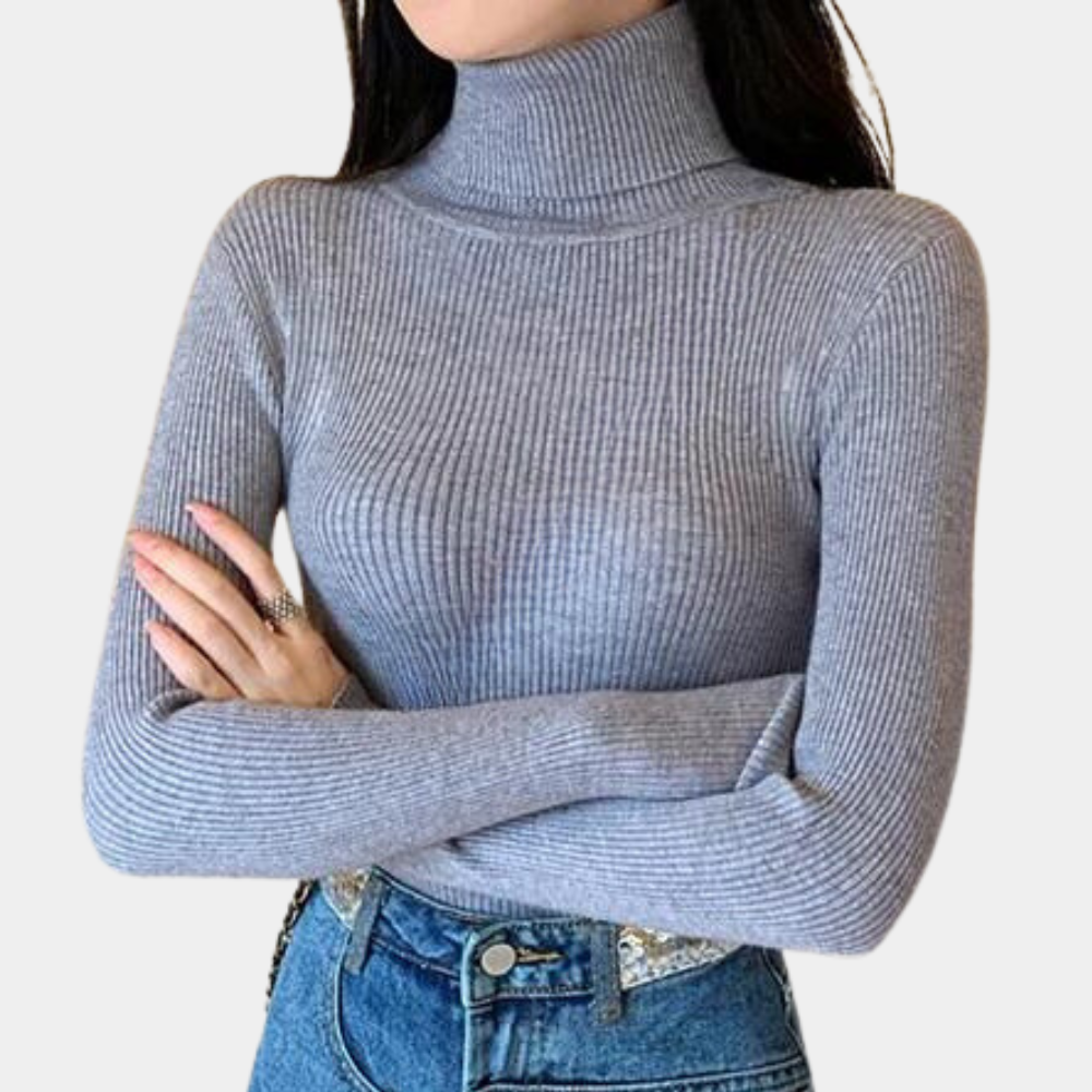 Valenzora | Warme Damen Rollkragenpullover für den Winter