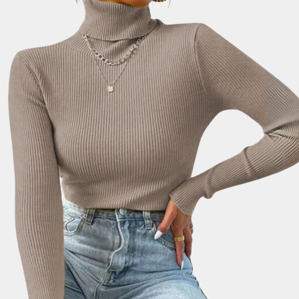 Valenzora | Warme Damen Rollkragenpullover für den Winter