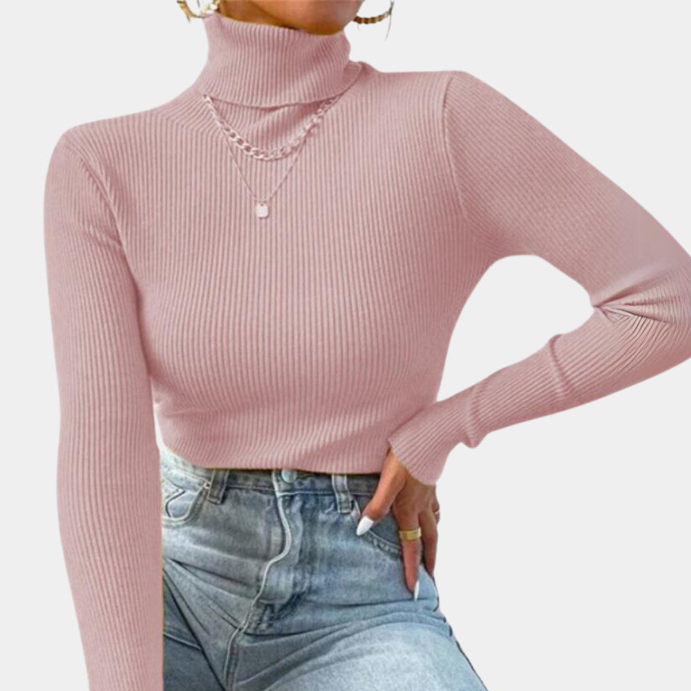 Valenzora | Warme Damen Rollkragenpullover für den Winter