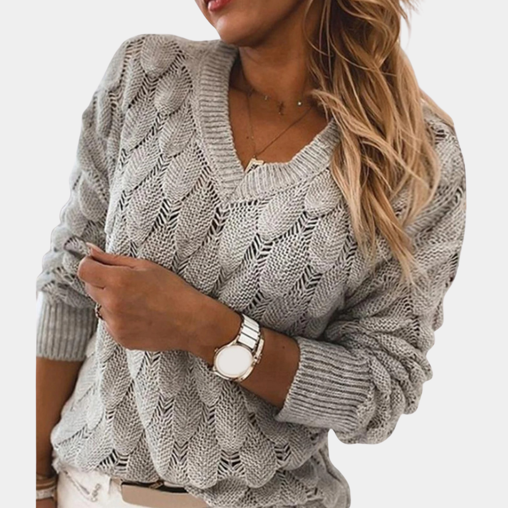 Valenzora | Vielseitiger Strickpullover für Damen