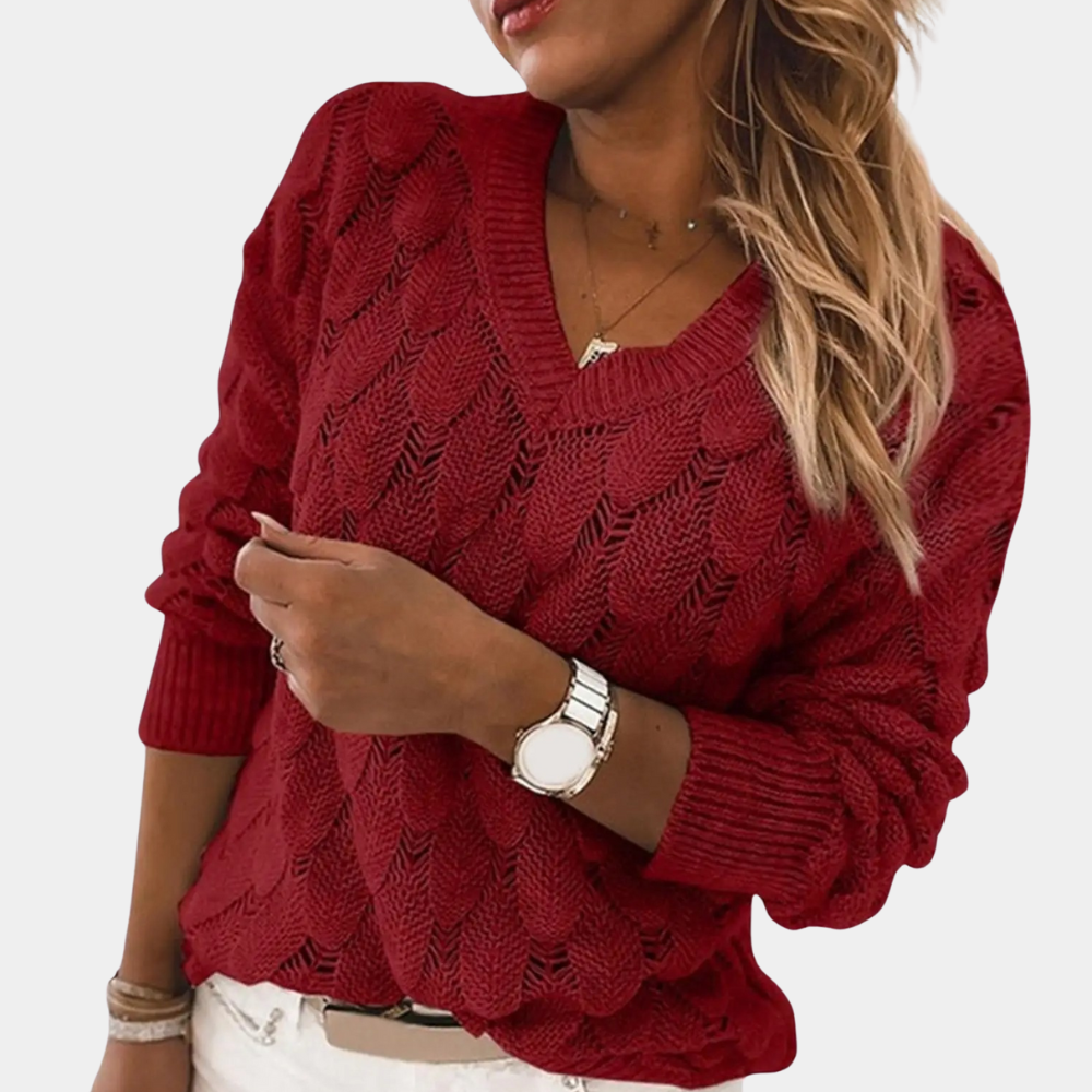 Valenzora | Versatile knit sweater for women