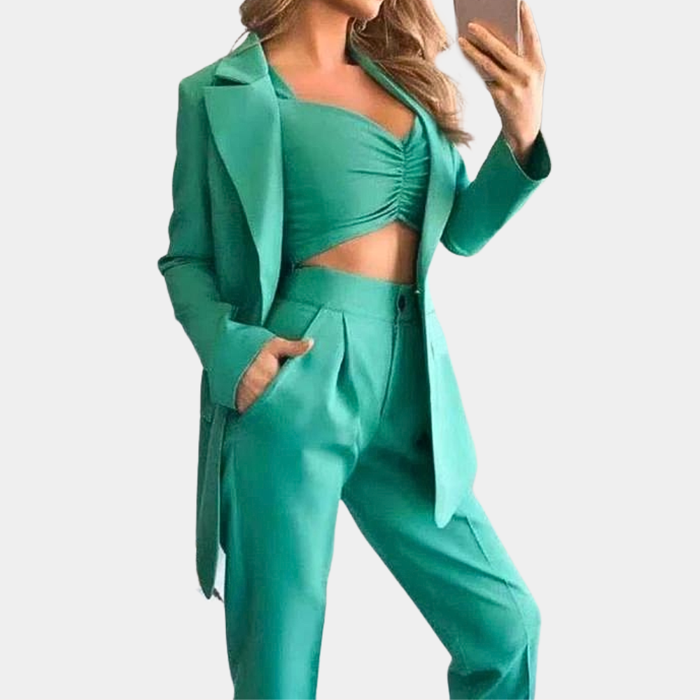 Valenzora | 3-piece blazer set for women