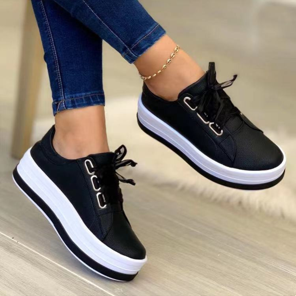 Valenzora | Comfortable and stylish leather women's sneakers