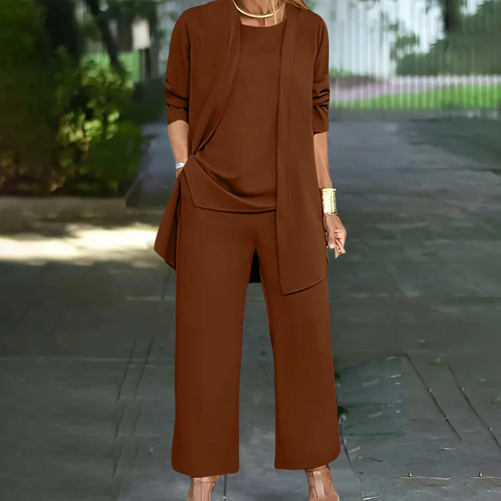 Valenzora | Stylish, Casual 3-Piece Set for Women