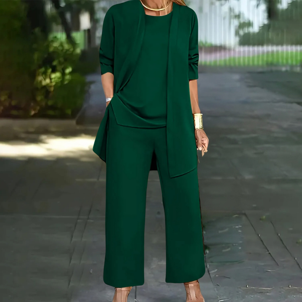 Valenzora | Stylish, Casual 3-Piece Set for Women