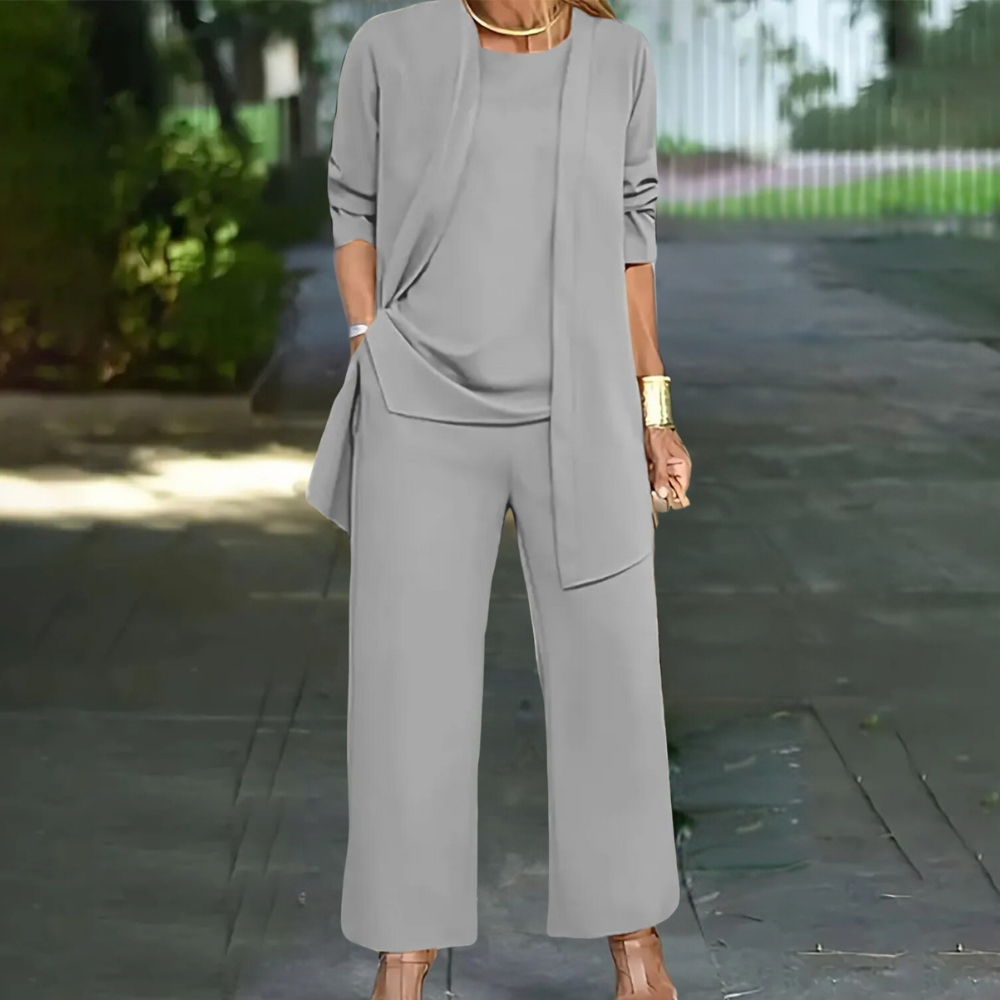 Valenzora | Stylish, Casual 3-Piece Set for Women