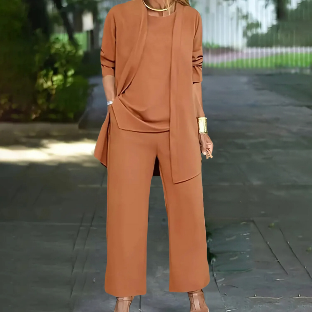 Valenzora | Stylish, Casual 3-Piece Set for Women