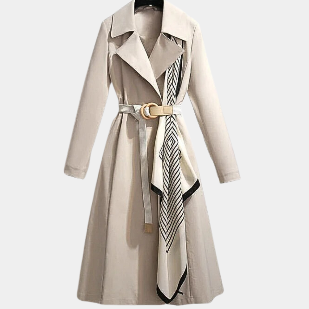 Valenzora | Stylish women's trench coat with belt