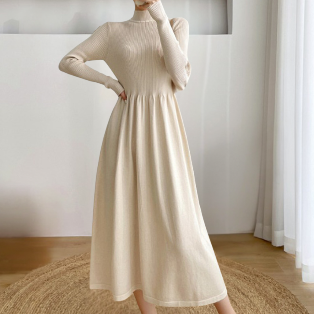 Valenzora | Stylish Winter Chic Knit Dress for Women