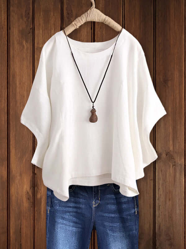 Valenzora | Round neck tunic top