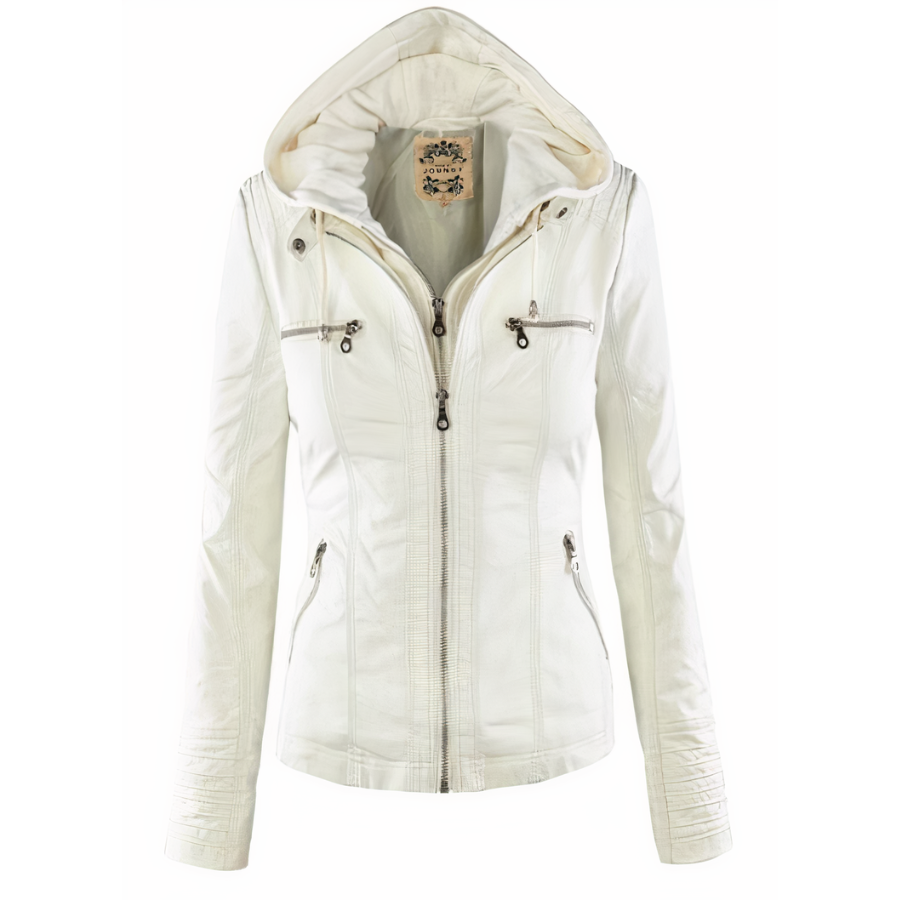 Valenzora | Elegant leather jacket