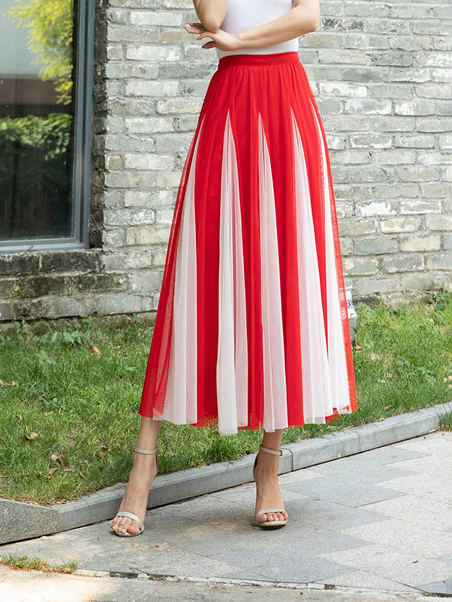 Valenzora | Elegant casual tulle tutu skirt for women