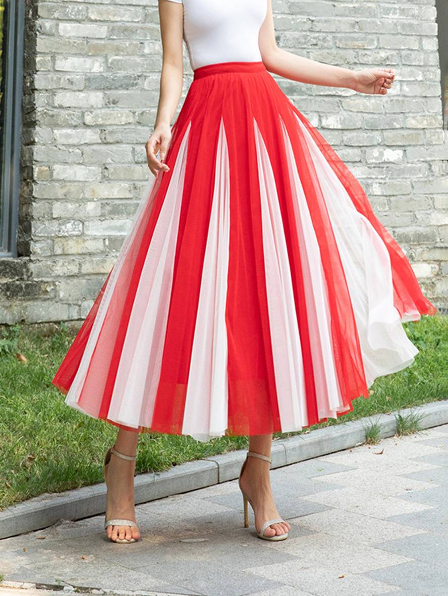 Valenzora | Elegant casual tulle tutu skirt for women