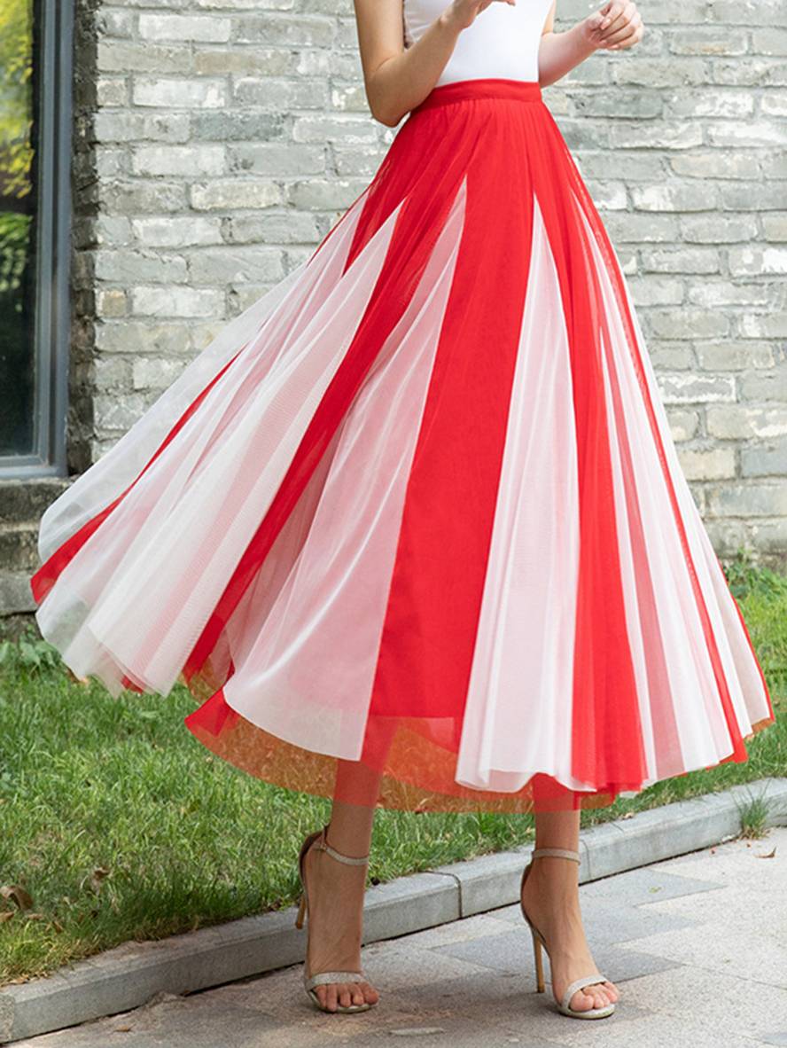 Valenzora | Elegant casual tulle tutu skirt for women