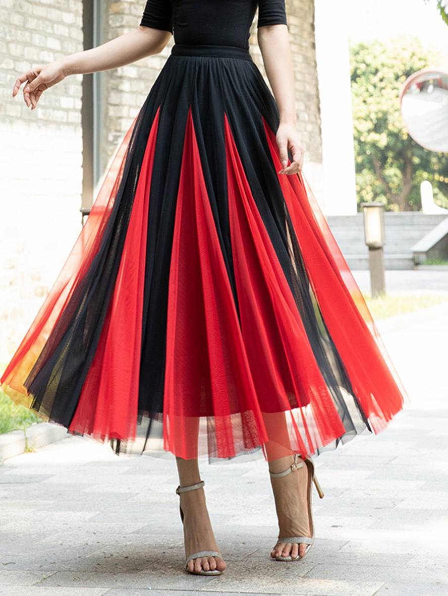Valenzora | Elegant casual tulle tutu skirt for women