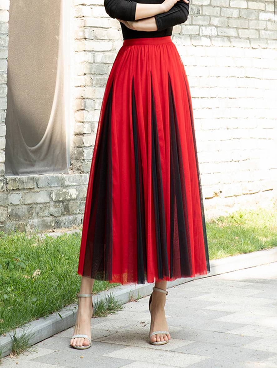 Valenzora | Elegant casual tulle tutu skirt for women