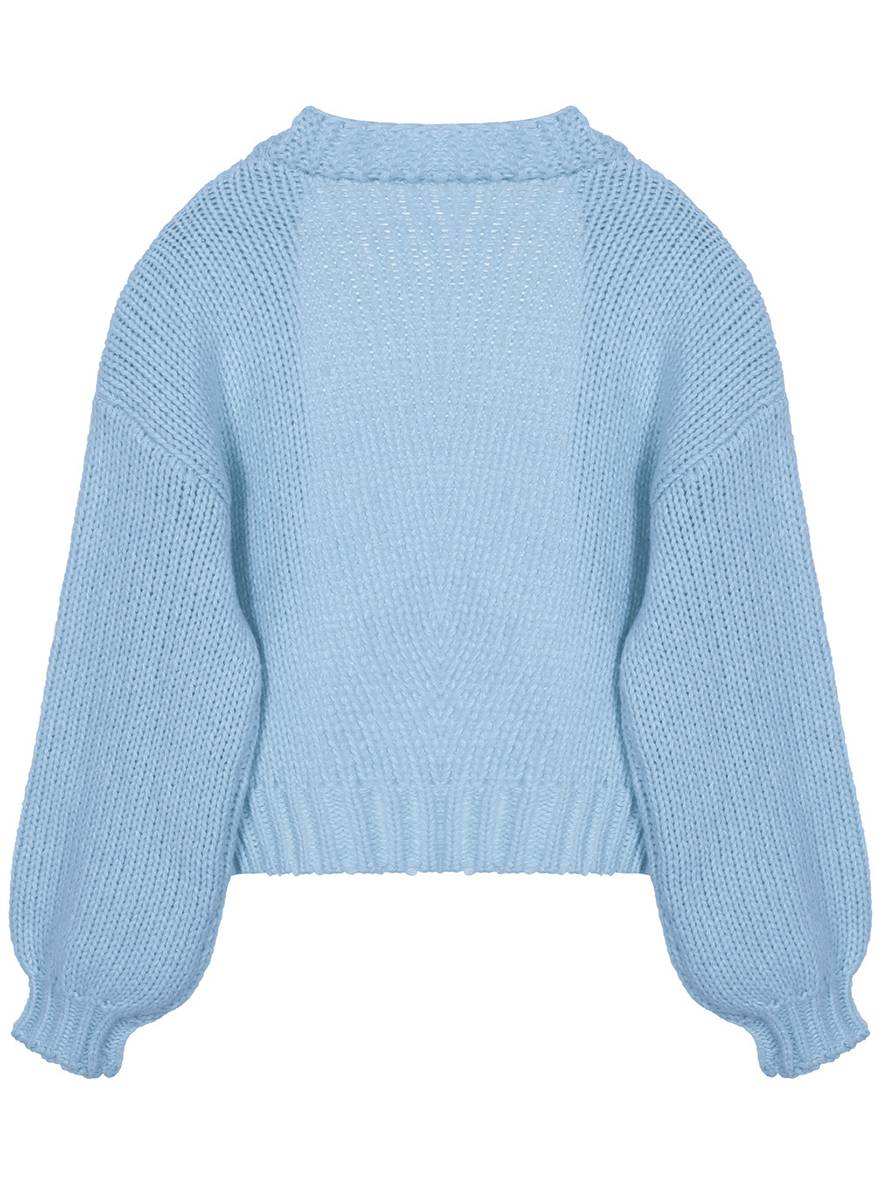 Valenzora | Grobe Strickjacke, unifarben mit überschnittenen Schultern, Langarm, Damen, elegant, lässig, weit, Oversize-Blouson