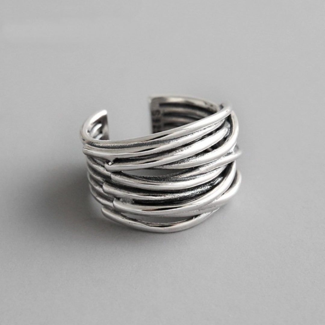 Valenzora | Adjustable overlay in silver