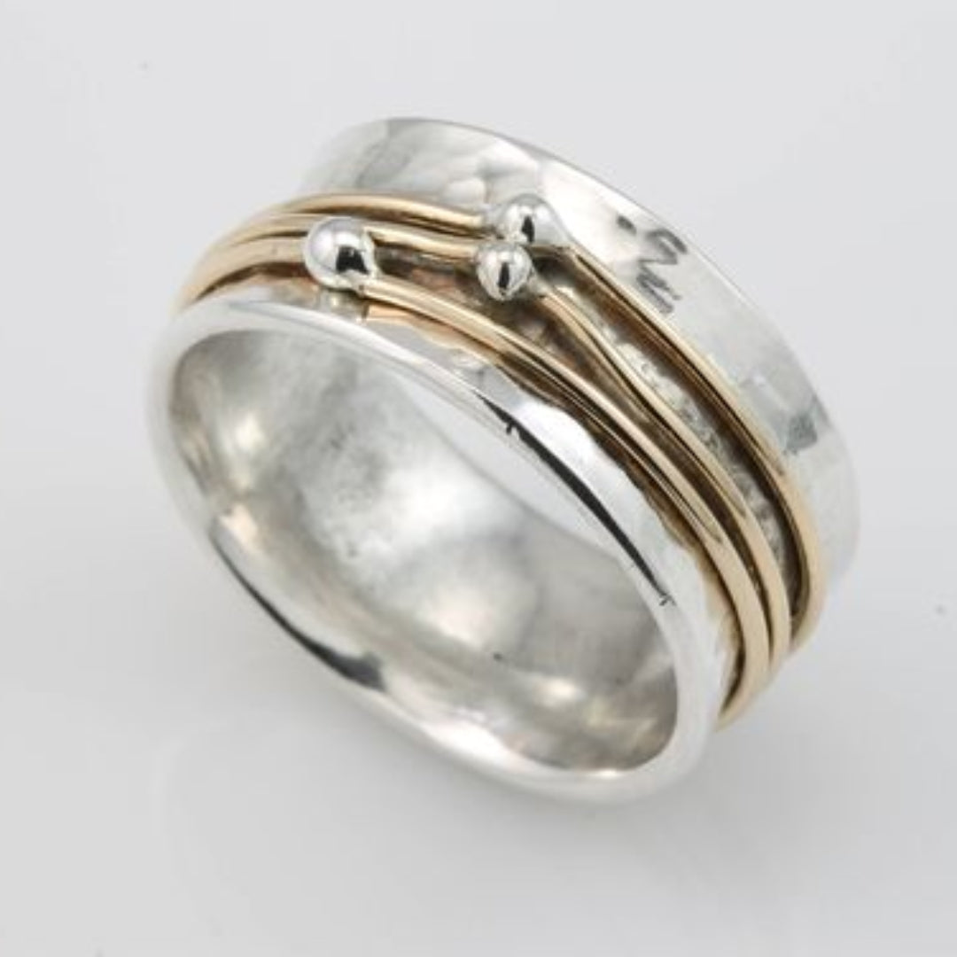 Valenzora | Vintage of Gold and Silver Laminated