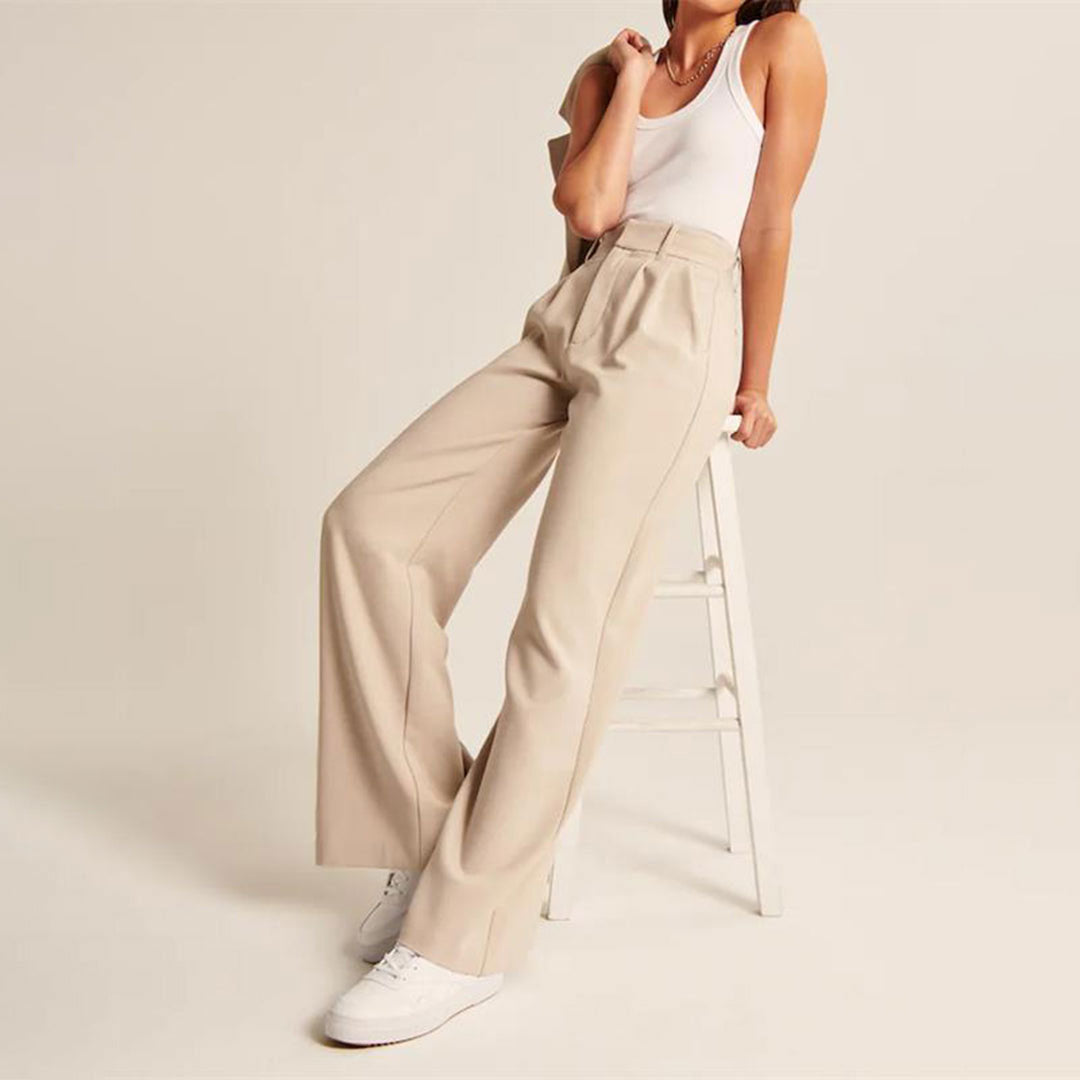 Valenzora | High-waisted trousers – Fashionable design for style-conscious women