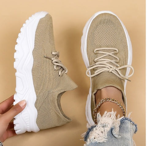 Atmungsaktive Damen-Sneaker mit zusätzlicher Fußunterstützung
