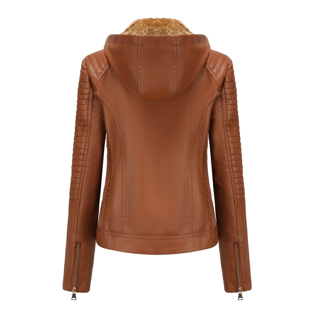 Valenzora Stilvolle Lederjacke