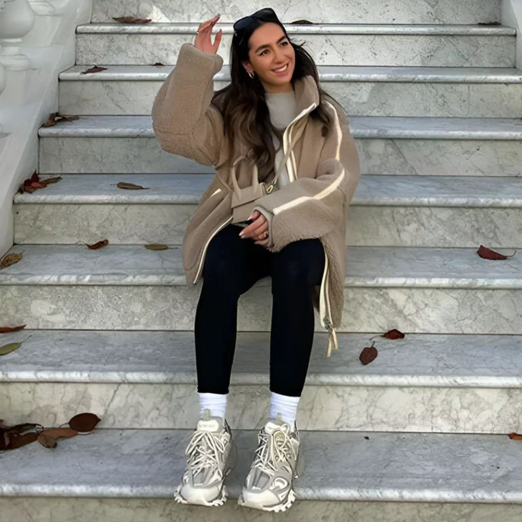 Valenzora | Women's Teddy Fleece Jacket