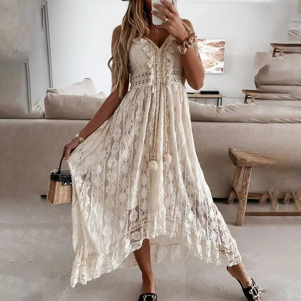 Valenzora | Elegant Boho-Style Dress