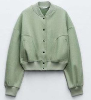 Valenzora - Women's Crop Soft Bomber Jacket