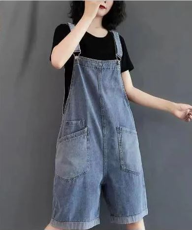Valenzora | Jumpsuit mit Jeanslatz