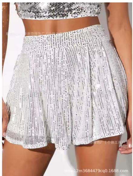 Valenzora | Glitzer-Shorts für Damen