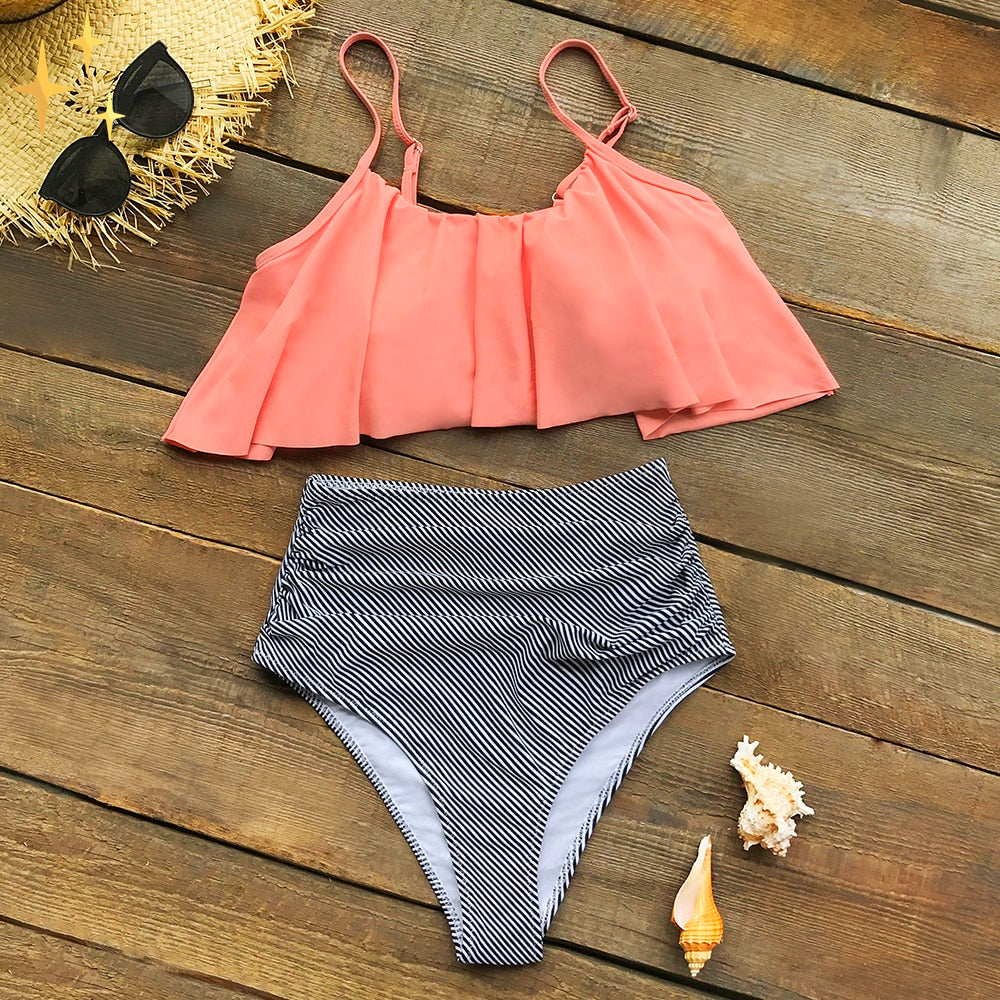 Valenzora The most comfortable and beautiful bikini of the year, with a higher-cut top and bottom.