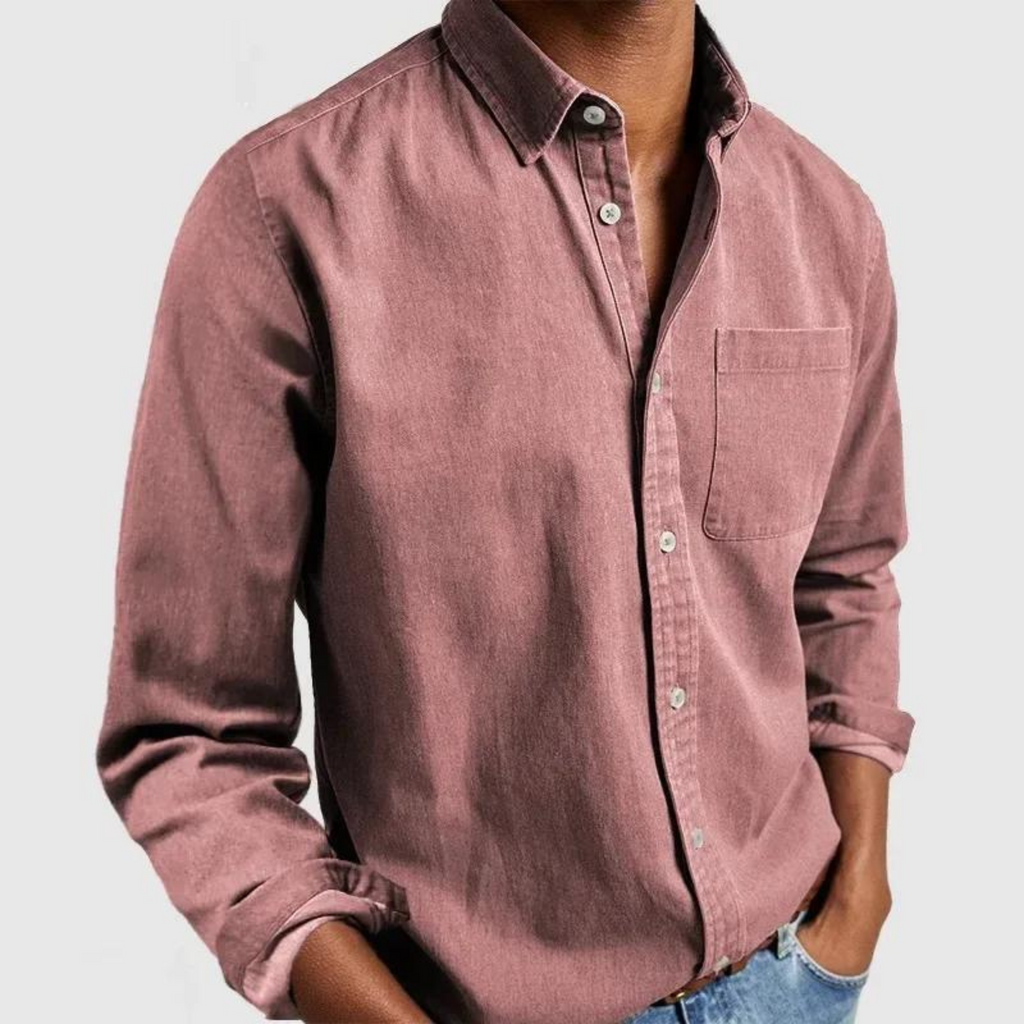 Valenzora | A comfortable long-sleeved shirt with a collar