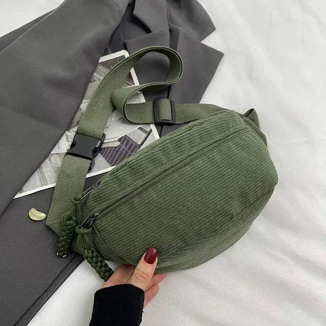 Valenzora | Lässige Cordtasche für Damen