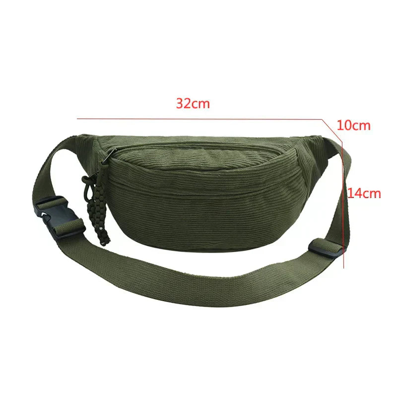 Valenzora | Lässige Cordtasche für Damen