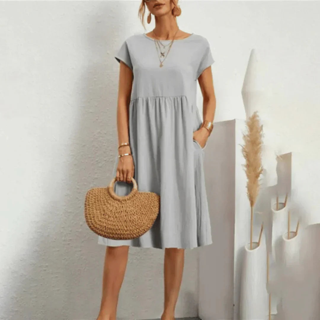 Summer dress made of cotton