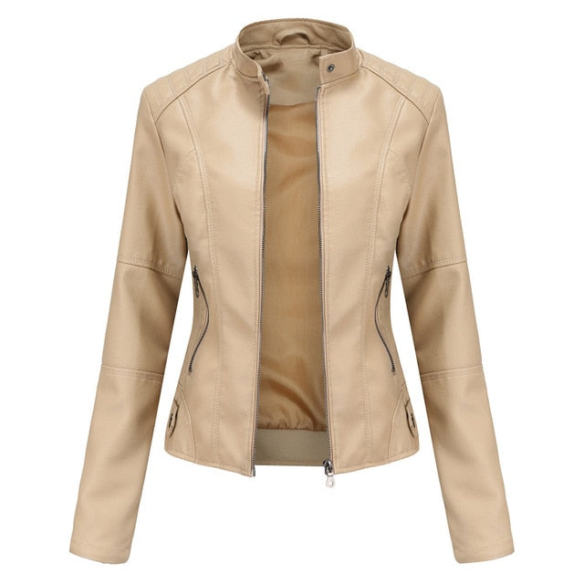 Valenzora - Epic Leather Jacket for Women