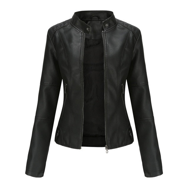 Valenzora - Epic Leather Jacket for Women