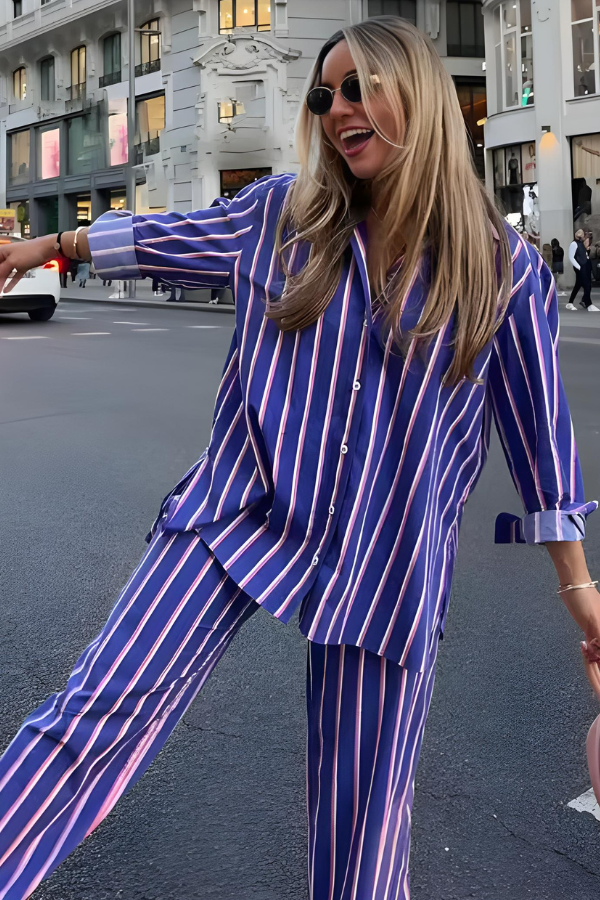 Valenzora | PINSTRIPE SET