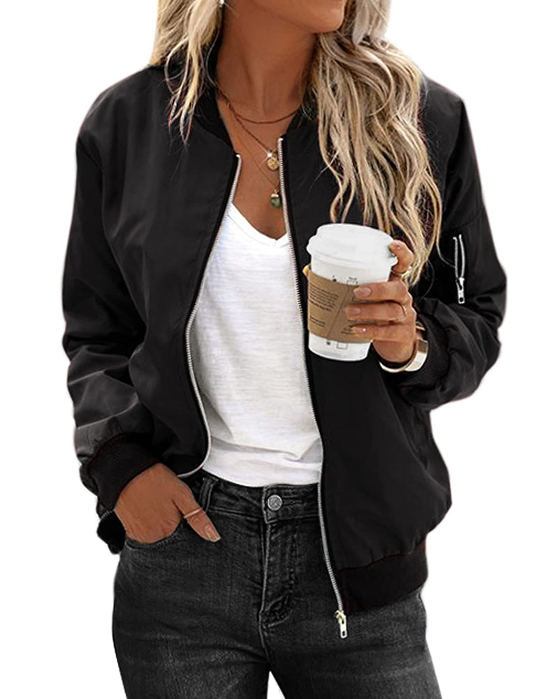 Valenzora | Classic bomber jacket for women