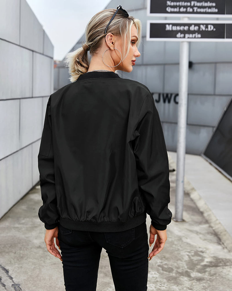 Valenzora | Classic bomber jacket for women