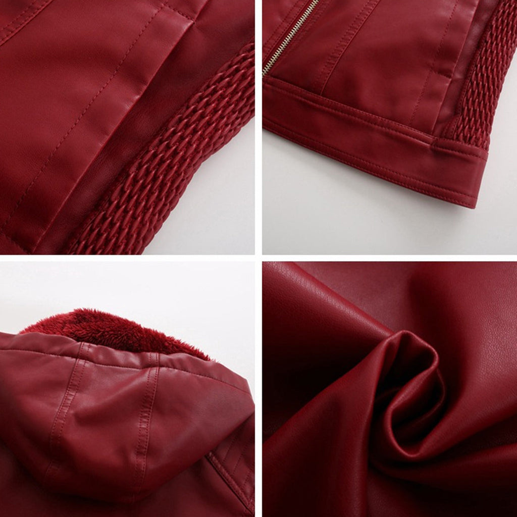Valenzora Stilvolle Lederjacke