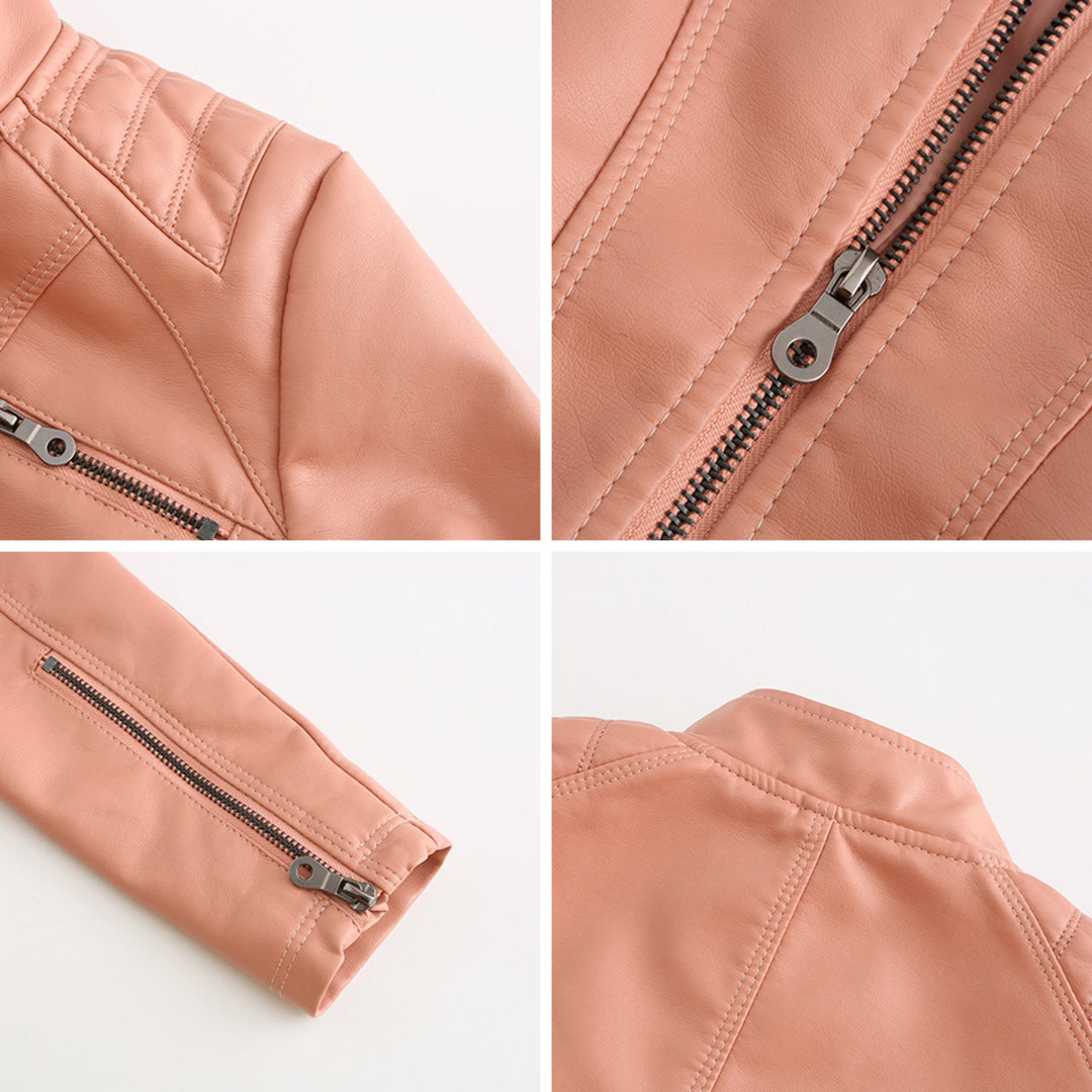 Adriana - Stylish leather jacket